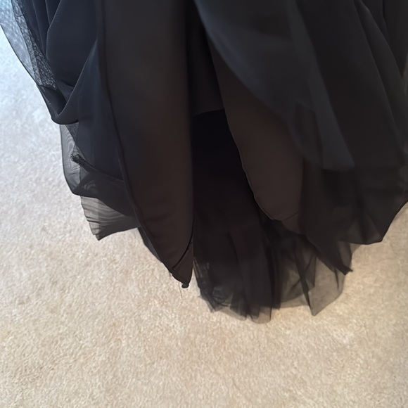 Ballgown by ASOS. Size 4. Black. - Picture 6 of 7